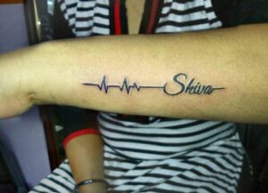 Shiva Name Tattoo